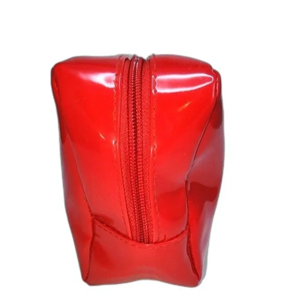 Christian Lacroix Rouge Red Patent Makeup‎ Bag 9